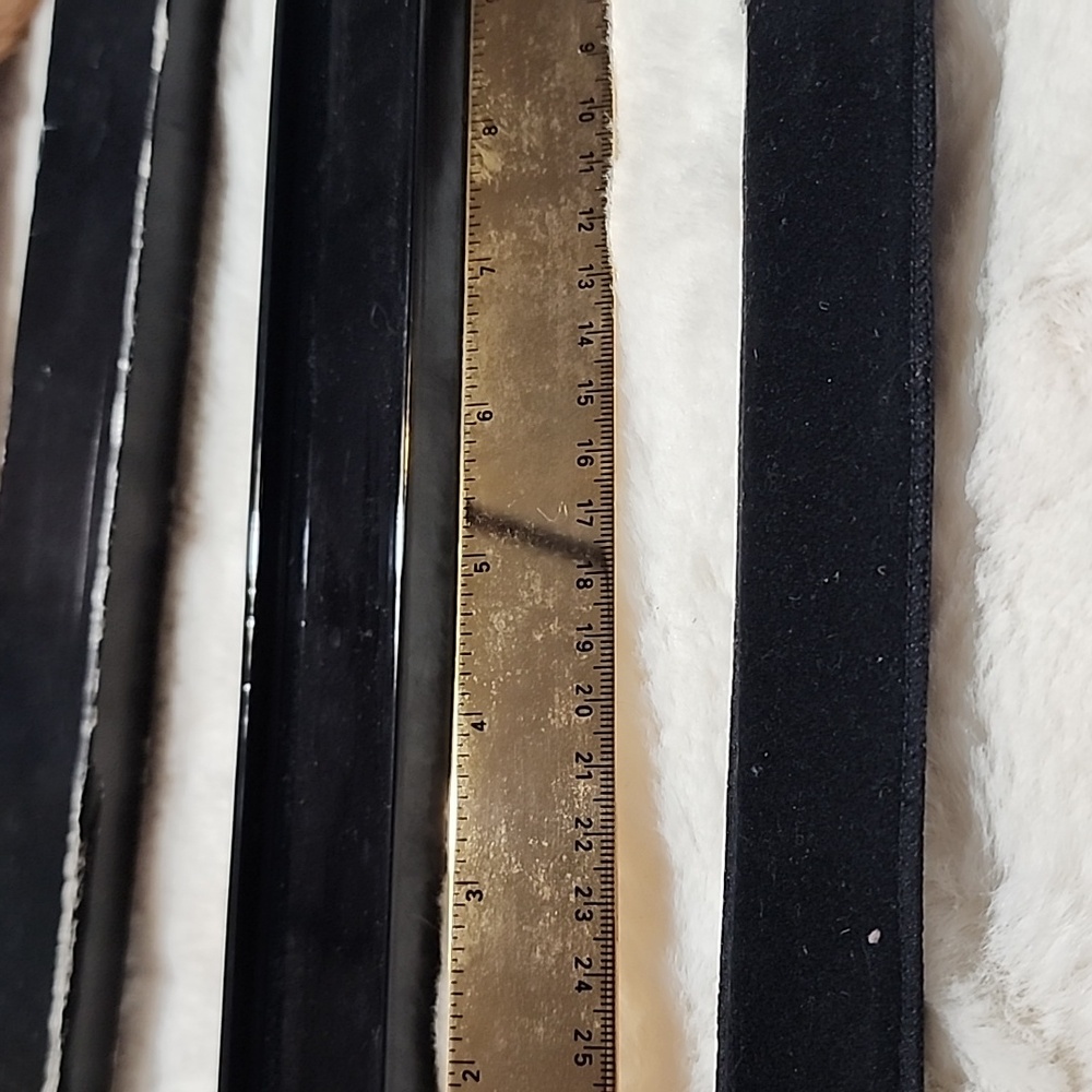 Brass Ruler With Pouch And Original Box.